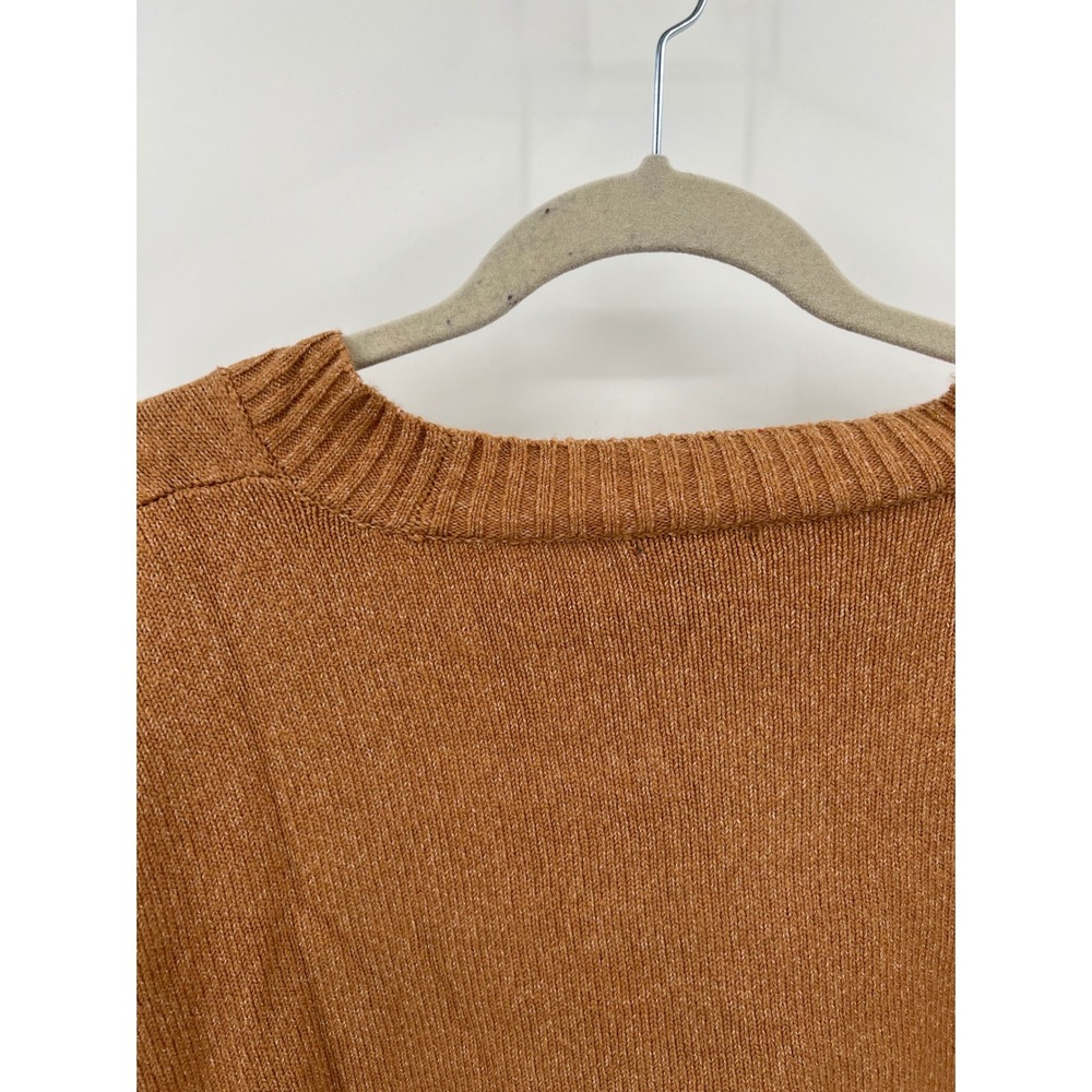 Wild Fable Slouchy Chunky Cropped Cardigan Sweater V-Neck Button Front XL NWT - Picture 6 of 6